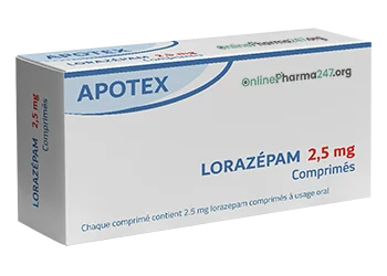 Lorazepam Sans Ordonnance 2.5mg 30 Comprimes-onlinepharma247.org