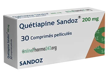 Quetiapine 200 mg 30 Comprimes Onlinepharma247.org